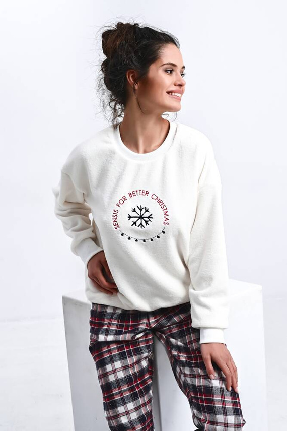 Better Pijama de mujer Sensis - crema