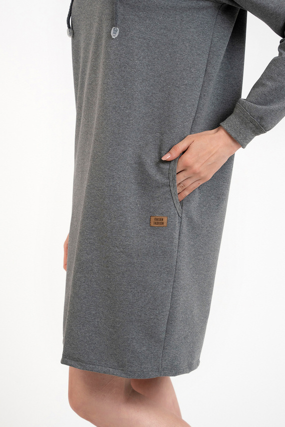 Malmo señoras túnica de manga larga Moda Italiana - ¶r. melange