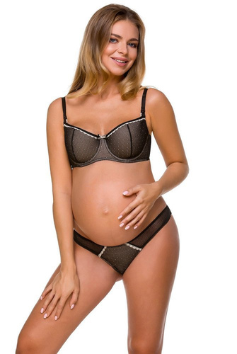 3114 Braga de mujer Lupoline - negra y beige