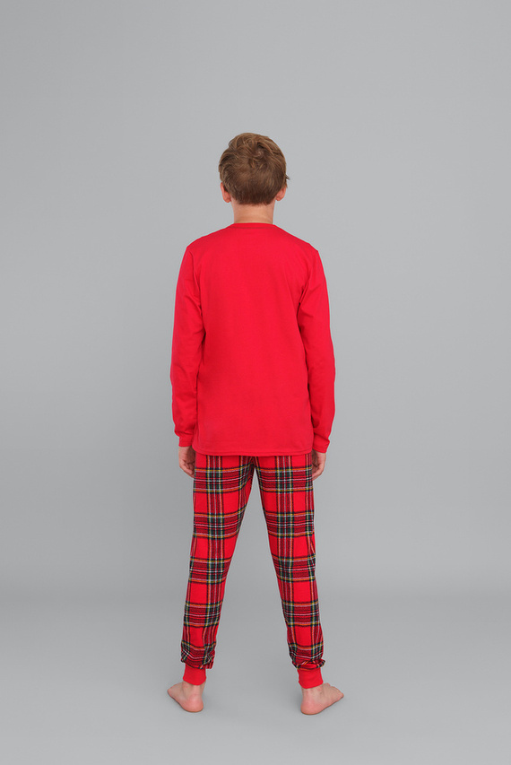 Narvik Pijama de niño Italian Fashion- rojo/estampado