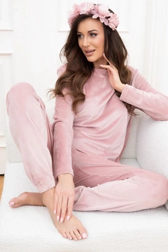 Conjunto Akara Ladies Italian Fashion - rosa empolvado