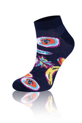 S139S Fruce Calcetines de moda italiana - azul marino