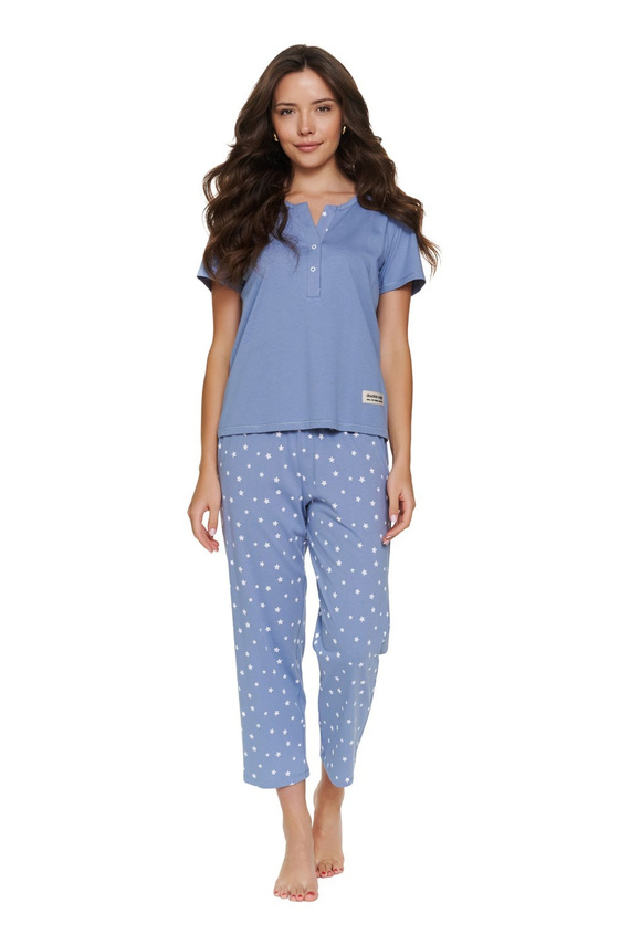 Pijama Doctor Nap 7267 de algodón 7/8 para lactancia mujer - stardust