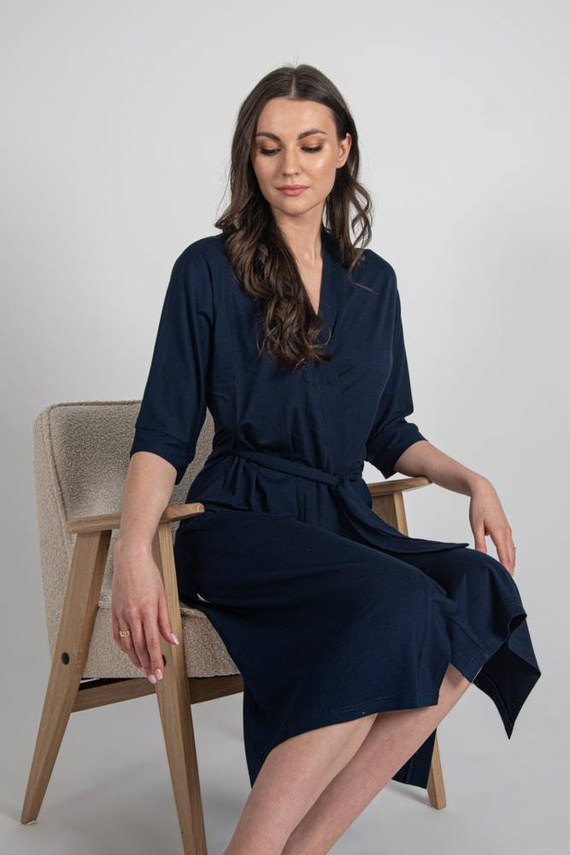 942 Visa Bata larga De Lafense - azul marino