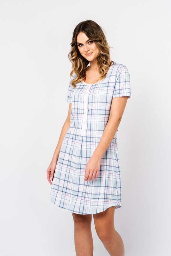 Allison camisón manga corta Moda Italiana - estampado