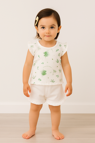 141401 Conjunto blusa + pantalón corto Nicol