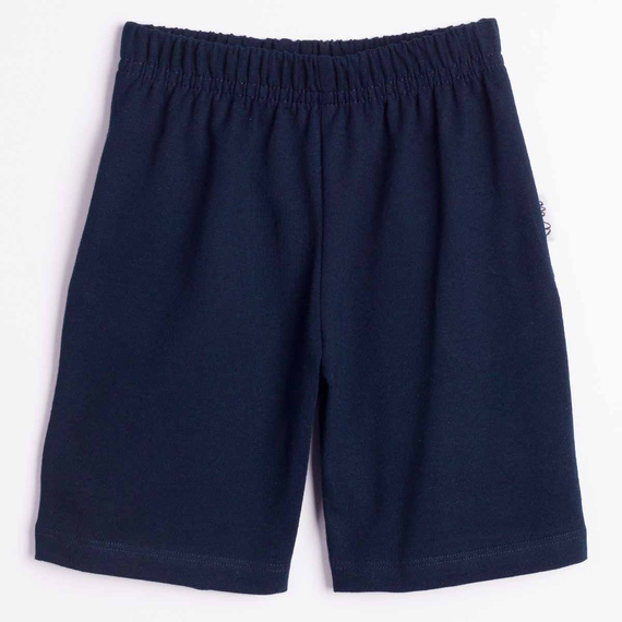 163891 Nicol Pantalones Cortos para Niño en Algodón Azul Marino con Bolsillos