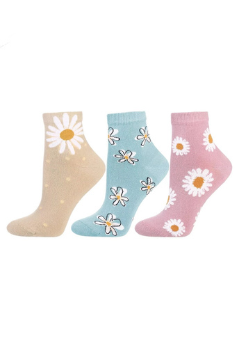 Calcetines de mujer Moraj CSL200-957 - algodón, cómodos, estampados