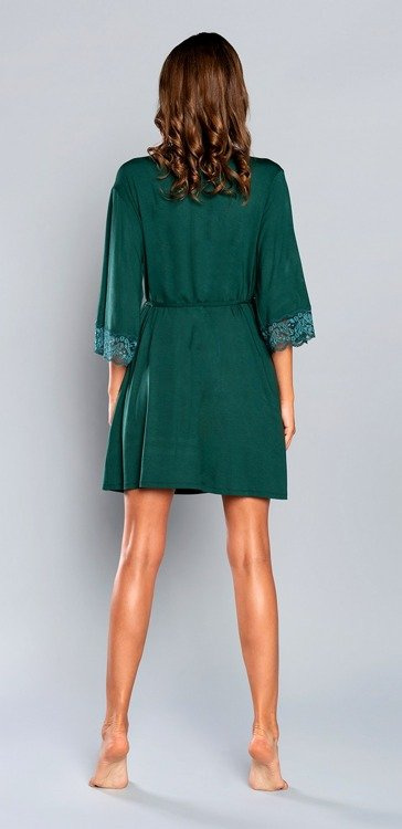 Albornoz Samaria Moda Italiana manga 3/4 - verde oscuro