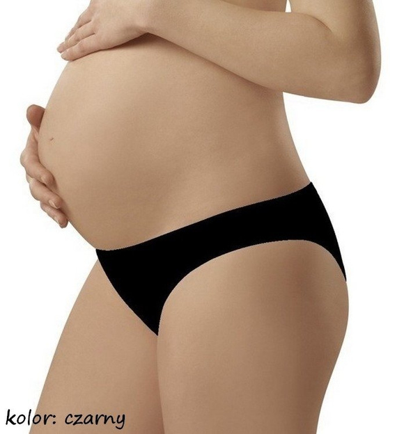 Mini braguitas de embarazo Mama Italian Fashion - negro