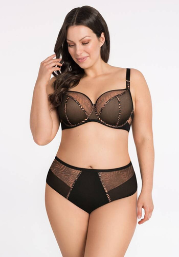 K 880 Gisel Braga de mujer Gorsenia negra