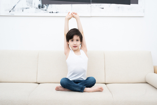 Chaleco Tomi para chicos, hombro ancho Italian Fashion- blanco