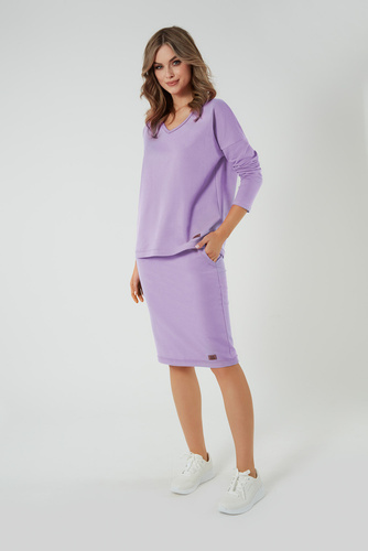 Stella falda midi mujer Moda Italiana - lirio