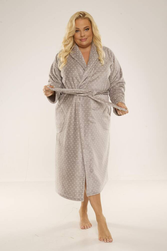 548 Melanie Bata larga de mujer Forex - gris