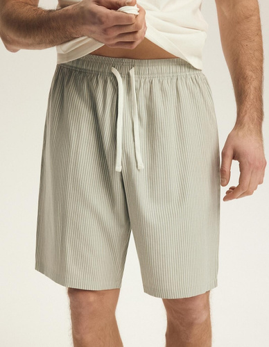 Pijama hombre Henderson 43454 Nigri crema – 100% algodón verano