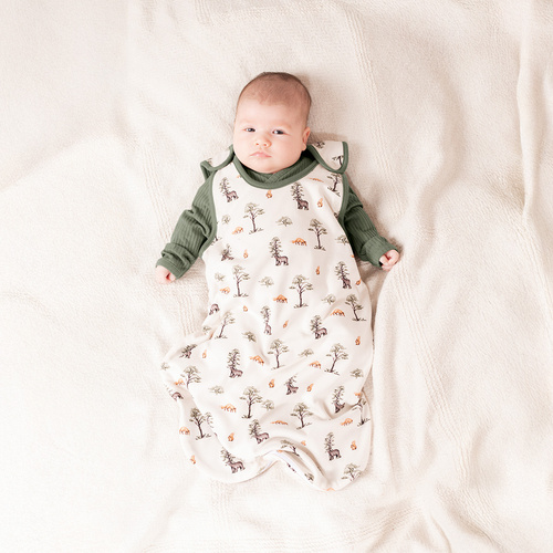 218043 Saco de Dormir para Bebé Oso Yogui Nicol - algodón, 0-3 meses., sin aislar