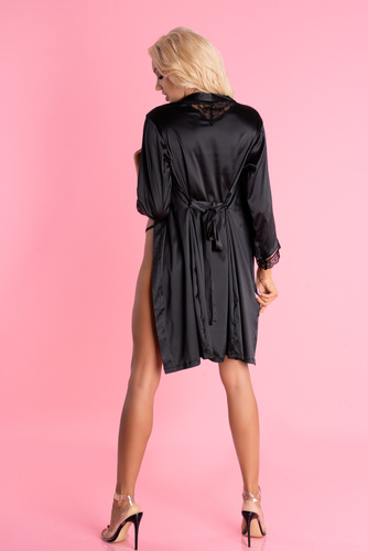 Ariladyen Negro LC 90568 Scallo Collection bata de mujer LivCo Corsetti