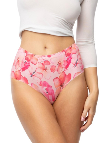 Braguita maxi Julimex Mallow Simple Maxi floral sin costuras cintura alta