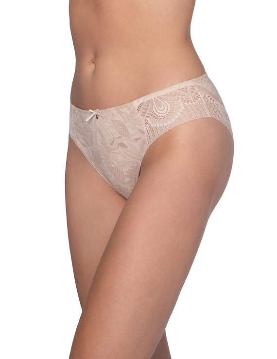 Braguitas L-1593 BI Lama algodón encaje pack 2 cómodas