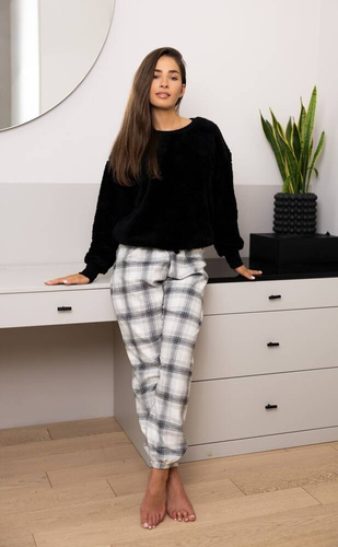 Pijama de mujer Meredith Sensis - negro