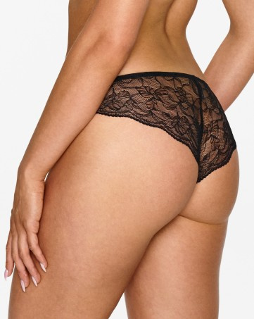 2605 Braguitas Lupoline de encaje negro para mujer
