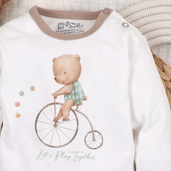 ABN-5584 Body Circus Baby de Nini - 100% algodón orgánico, suave con la piel, producción polaca