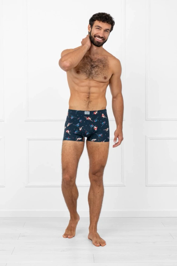 Remiz Calzoncillos bóxer para hombre Italian Fashion - algodón, elastano, estampado de colores