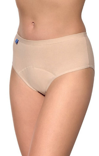 002 Braga de mujer Gabidar beige - para incontinencia, algodón, antibacteriana