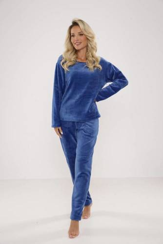 669 Pijama de señora suave De Lafense - denim