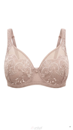 Biustonosz Ludvine Unikat beige soft con aros y encaje