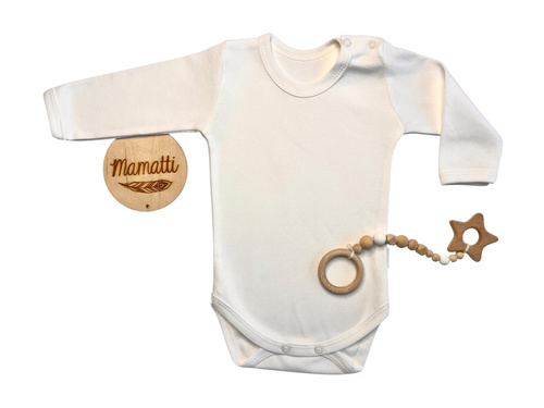 Mamatti body manga larga niña BD14927 - 100% algodón, comodidad y estilo