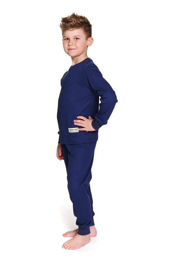 7351 Doctor Nap pijama de algodón para niños - comfort classics - azul marino