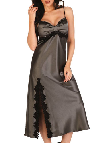 926 Kleoree Camisón largo De Lafense - gris