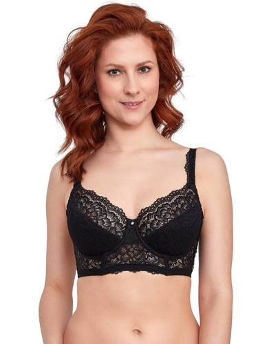 BS 003 Georgia s36 Gaia sujetador suave - negro