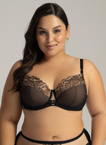 2143 Sujetador maxi semiacolchado Ava - negro