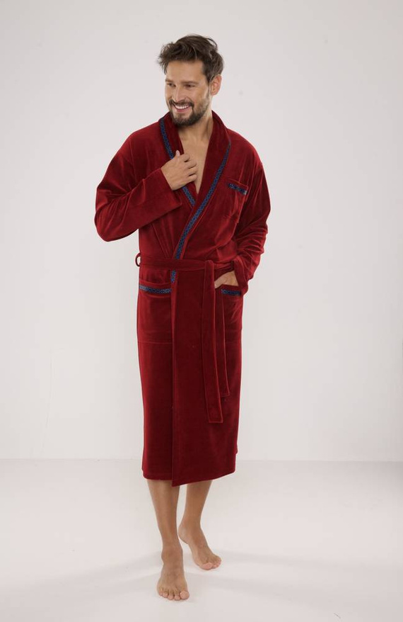 666 Bata de hombre Ronaldo De Lafense - granate