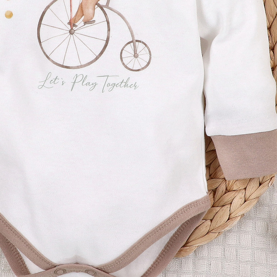 ABN-5584 Body Circus Baby de Nini - 100% algodón orgánico, suave con la piel, producción polaca