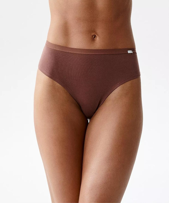 Bragas brasileñas mujer Atlantic 3CLP-015 algodón pack 3 tiro alto