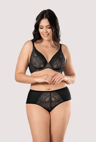 Desire BO50 Mefemi by Nipplex sujetador soft bralette negro con encaje