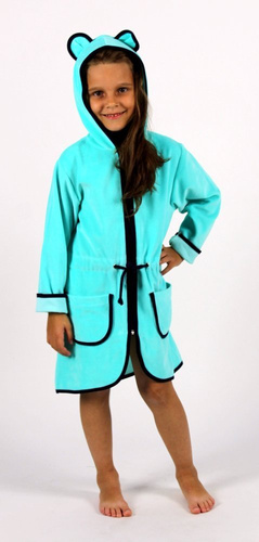 374 / 375 Albornoz infantil Desiree - menta