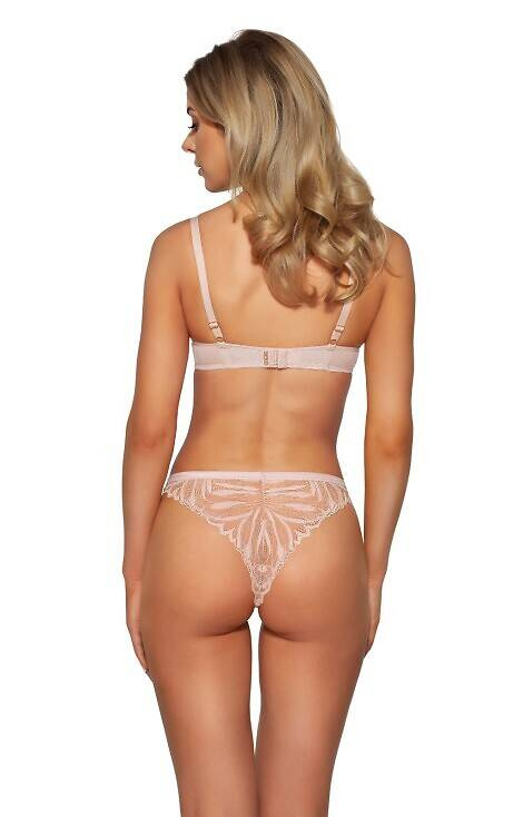 2107/B Ava sujetador braga beige