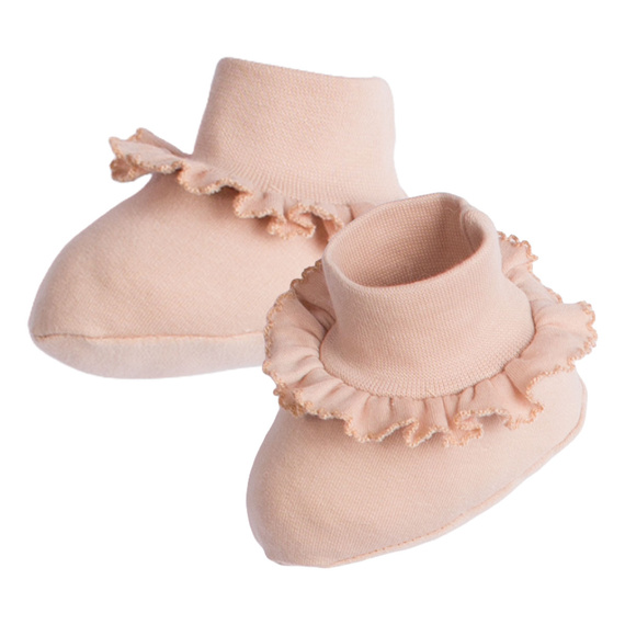 Conjunto para bebé Nicol 142107 de 5 piezas 100% algodón beige