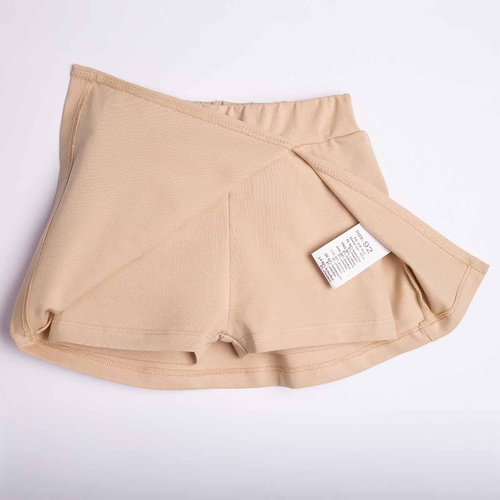 163871 Nicol Falda-Pantalón beige de algodón para niña para verano