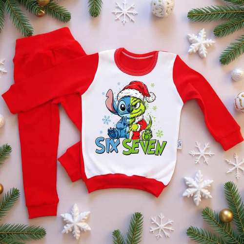 Moocha SIX SEVEN pijama navideña infantil 100% algodón