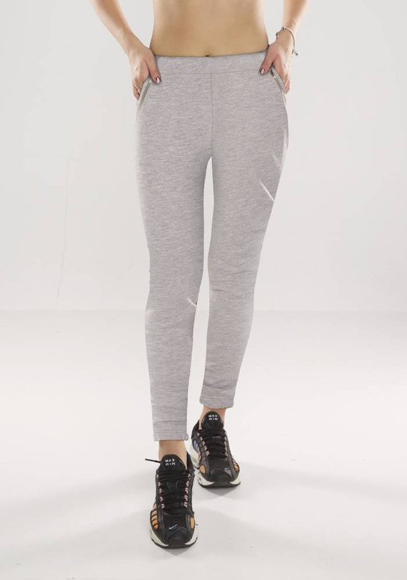 621 Artu Pantalones de chándal Forex - melange claro