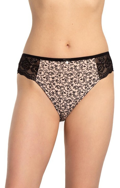 L-1587 Pack de dos braguitas Lama para mujer, 95% algodón, cómodas y clásicas