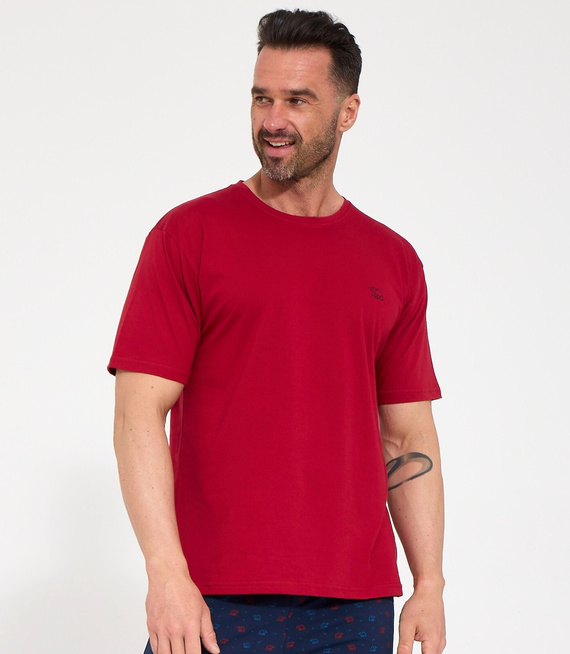 Cornette Wild Bear 2 326/347 Pijama para hombre bordó 100% algodón corta