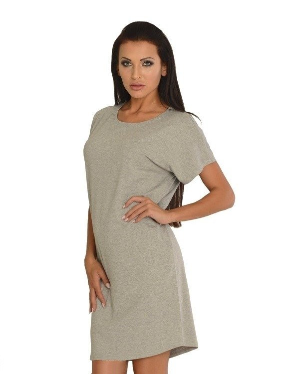 523 Camisón Paula kr. manguito - grafito