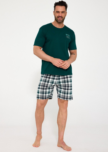 Pijama hombre Cornette 326/212 Montana 100% algodón manga corta