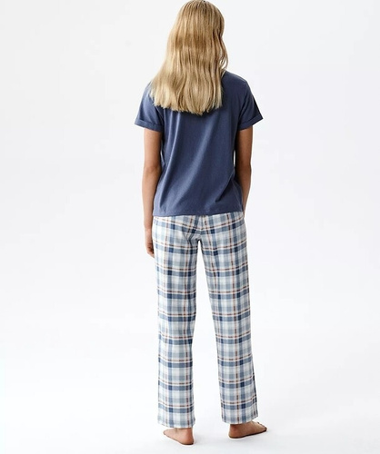 Pijama mujer Atlantic NLP-513 modal algodón manga corta pantalón